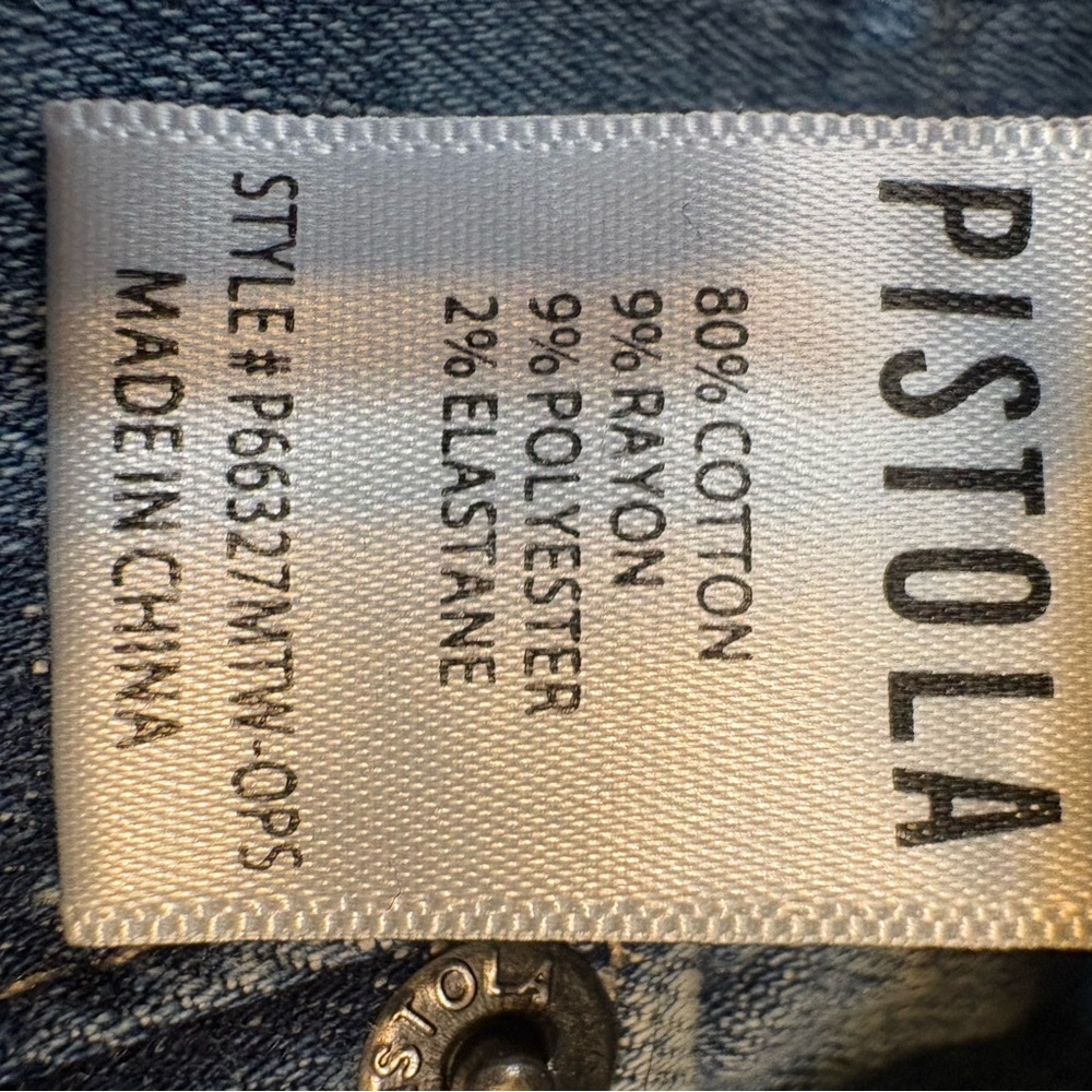 Pistola Blue Ankle Jeans - Picture 7 of 7